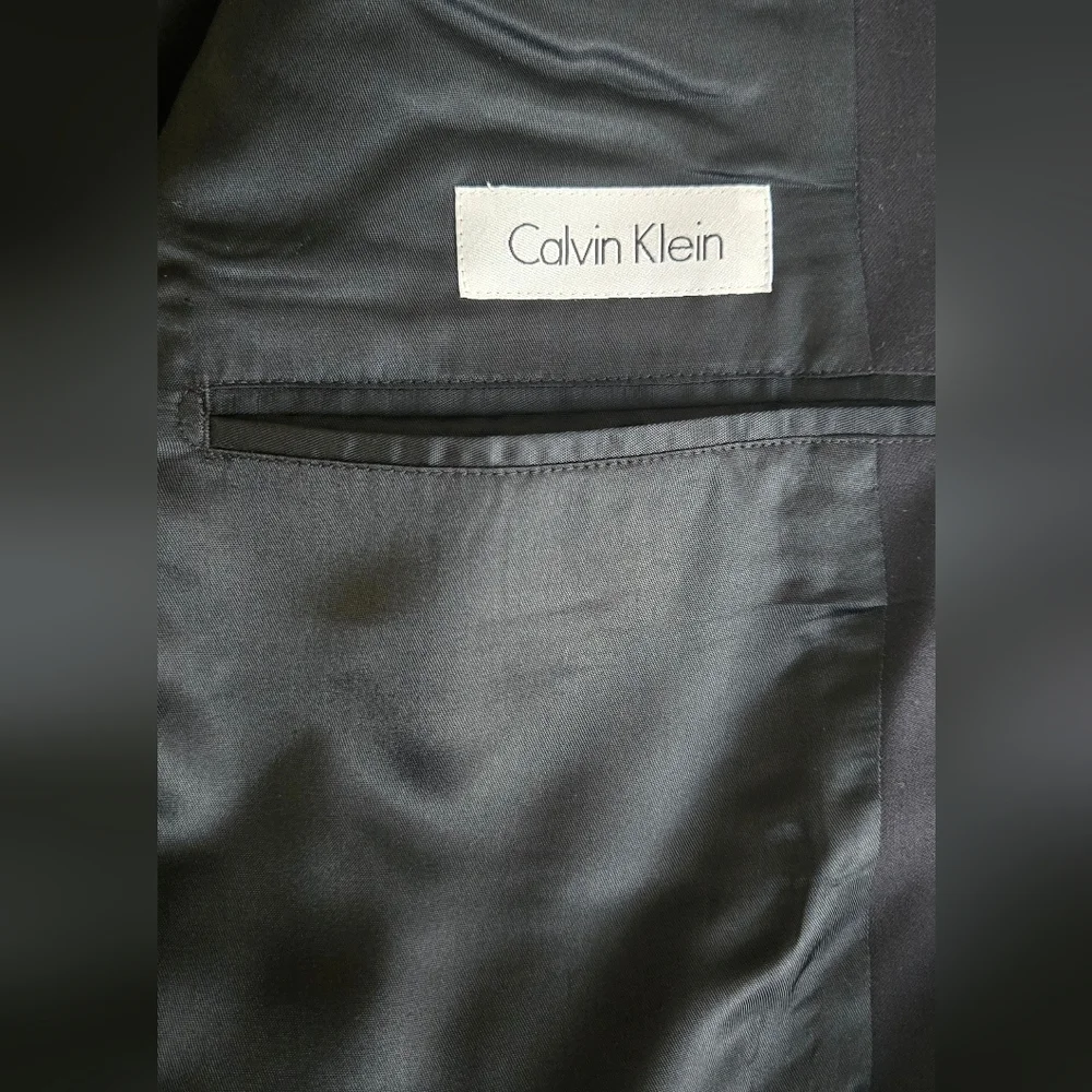 Calvin Klein Slim FIt Men's Black Blazer Sz XL